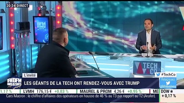 Les géants de la tech ont rendez-vous avez Donald Trump - 12/12