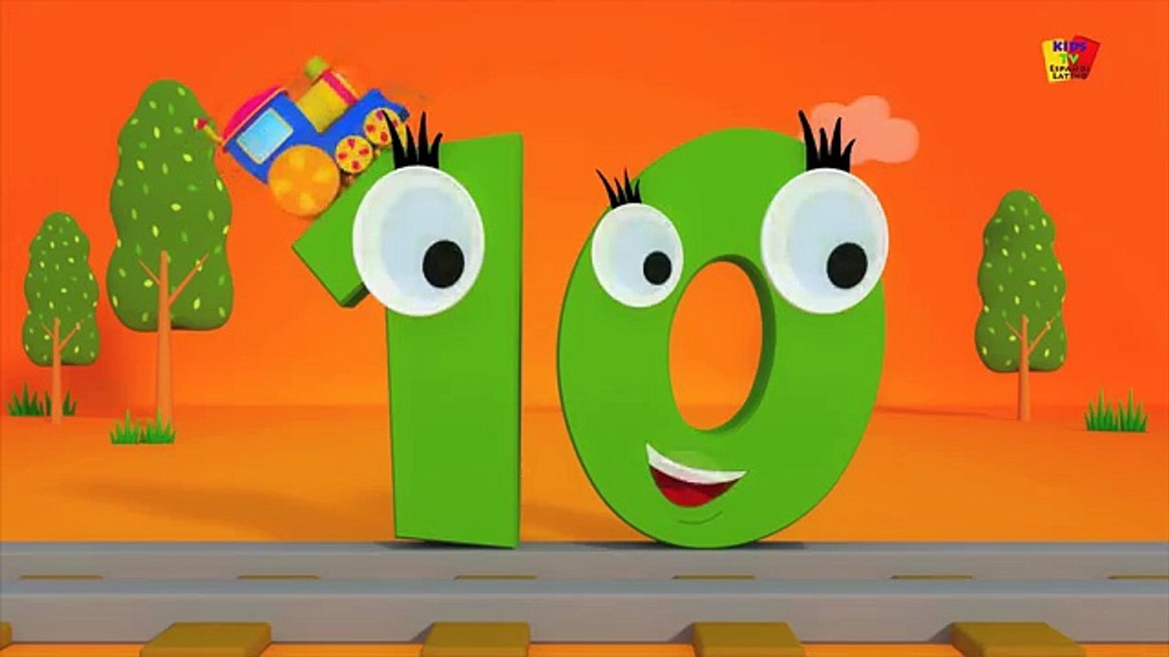 BOB EL TREN CANCIÓN DE LOS NUMEROS | Bob el tren a contar del 1 al 10