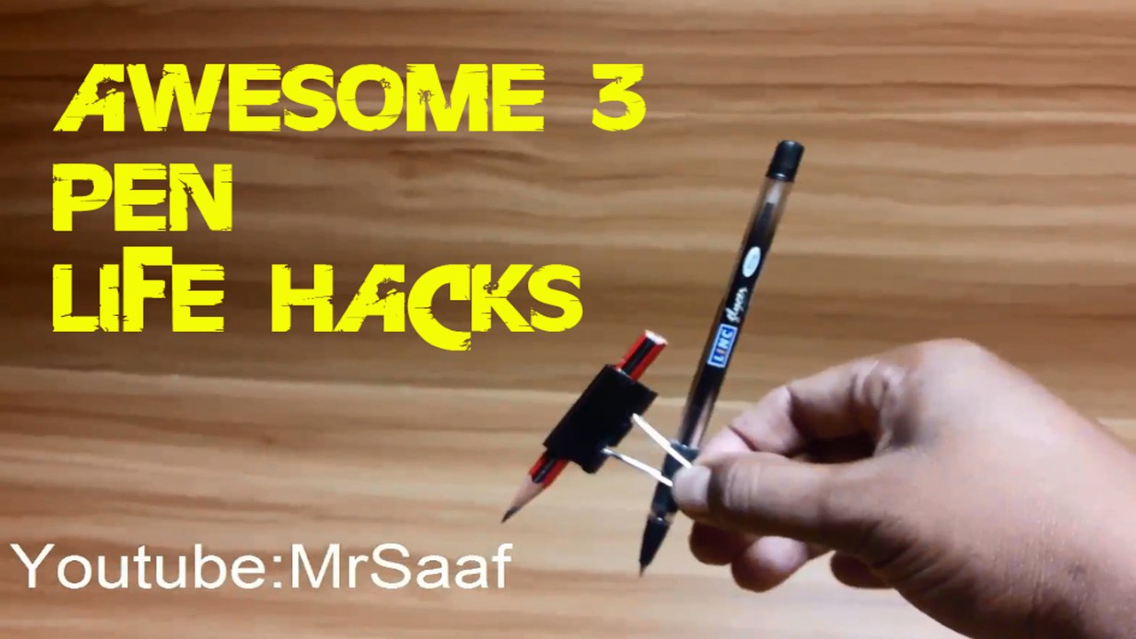 Awesome Pen Life Hacks