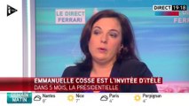Emmanuel Macron taclé par Emmanuelle Cosse : 