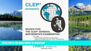 Pre Order Review for the CLEP General Mathematics Examination