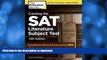 Pre Order Cracking the SAT Literature Subject Test, 15th Edition (College Test Preparation) Kindle