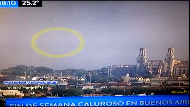 UFOS ON TV in Buenos Aires Argentina▬12-12-2016.