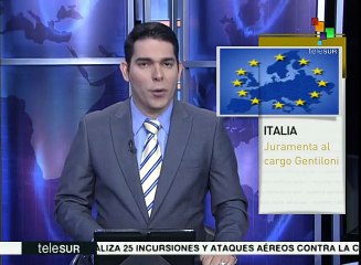 Juramenta Paolo Gentiloni como nuevo Premier italiano