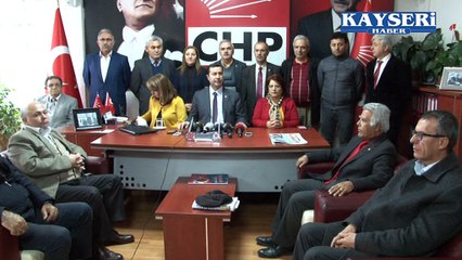 CHP İL BAŞKANI KESKİN ÇELENK PARÇALAMA PROVOKASYONDUR