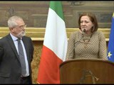 Roma - Le consultazioni di Paolo Gentiloni - Gruppo Misto del Senato (12.12.16)
