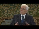 Roma - Mattarella consegna le Onorificenze agli Alfieri della Repubblica (13.12.16)