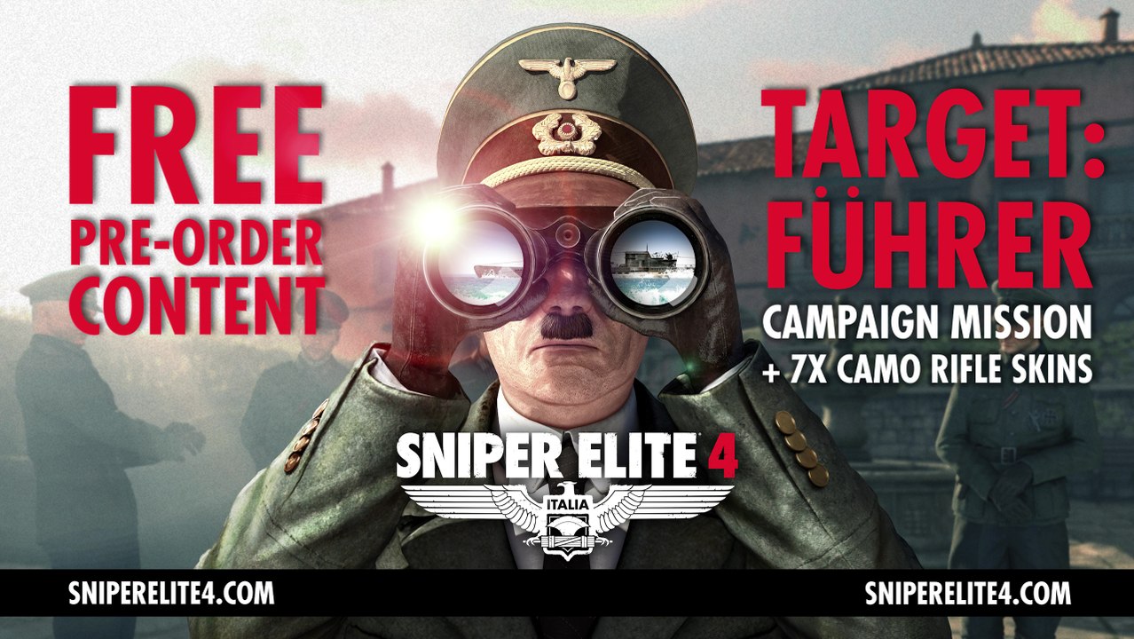 Sniper Elite 4 | Target: Führer Reveal Trailer (2017)