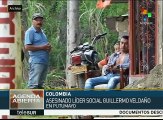 Asesinan a otro líder campesino colombiano; suman ya más de 80 en 2016