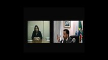 Exato momento da discussão entre o Juiz Sérgio Moro e o advogado de Lula