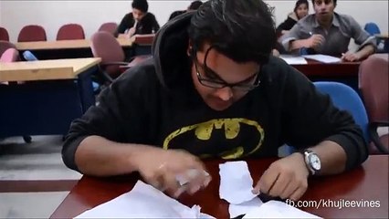 teacher leave the exam hall