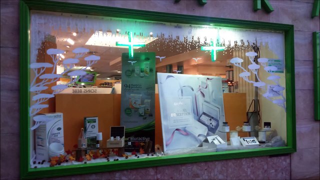 decorations vitrines de noël by linda tatatron