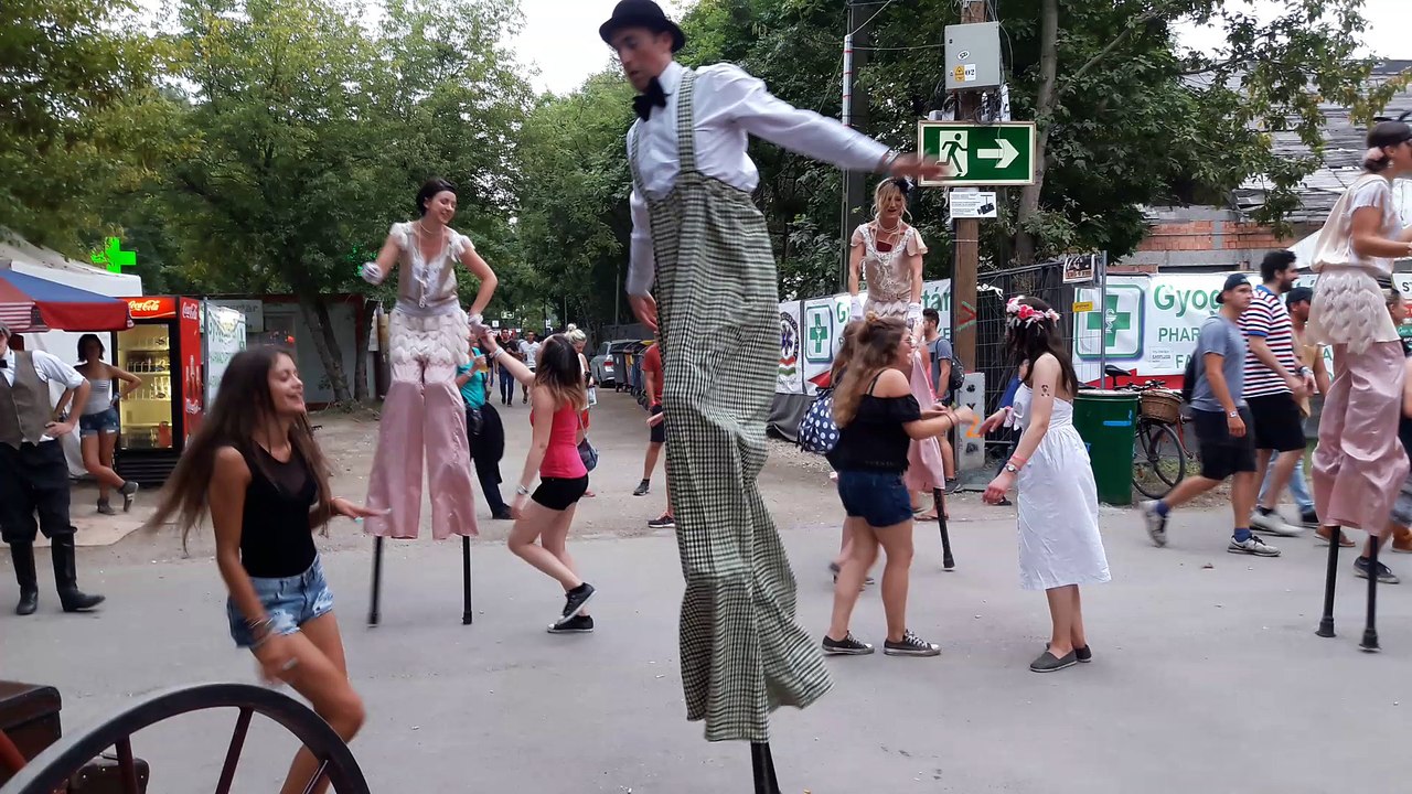 Budapest - Sziget Festival 2016 - Spectacle de rue