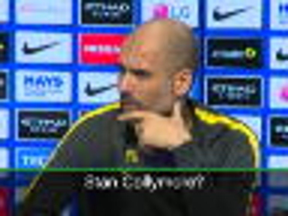 Guardiola perplexed by Collymore question