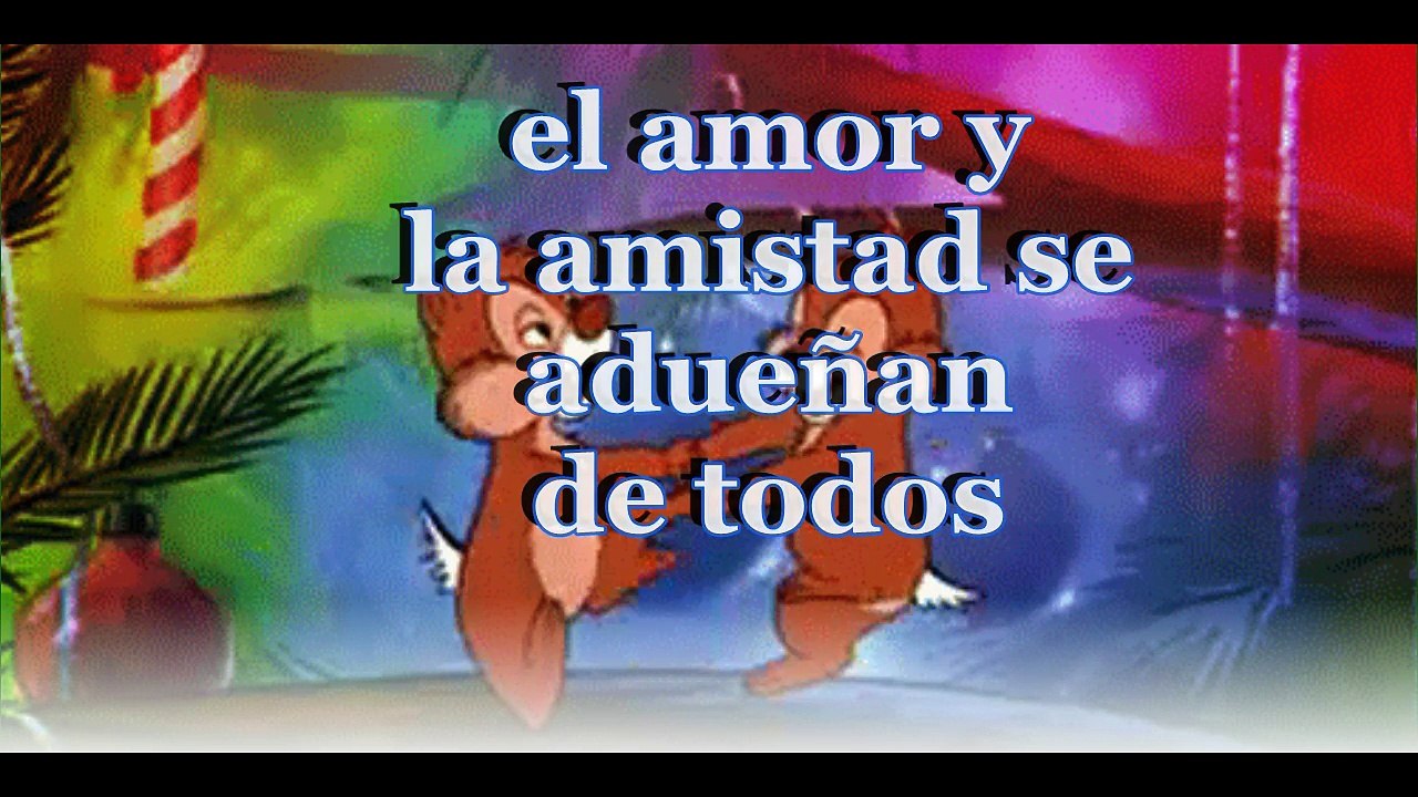 feliz navidad a todas las amistades