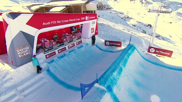 SKICROSS - Val Thorens 2 - Victoire d'Alex FIva