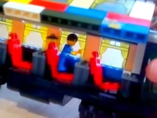 Делаем Обзор Брик как Лего Поезда и Двух Вагонов Making Review Lego Trains and Two Wagons