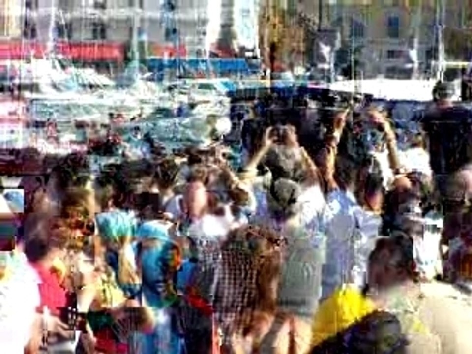 All Blacks Arrivée rugby au Ferry Boat Marseille 1