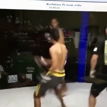 Un combattant MMA confond l'arbitre avec son adversaire après un semi-KO