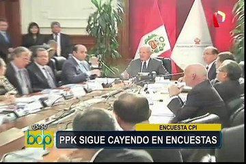 Encuesta CPI: aprobación de presidente Kuczynski baja a 46.2%