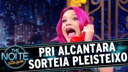 Pri Alcantara volta às origens e sorteia `pleisteixo` ao vivo
