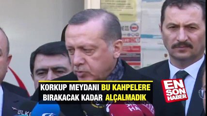 Erdoğan'dan terör saldırısıyla ilgili açıklama | En Son Haber