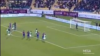 Omar Abdulrahman Panenka Penalty Goal HD - Al Ahli SC 1-3 Barcelona 0-1 Friendly Match 13-12-2016 HD