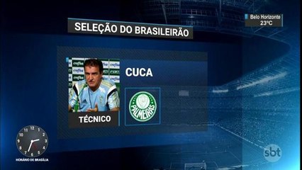 Seleção do Campeonato Brasileiro tem sete jogadores do Palmeiras