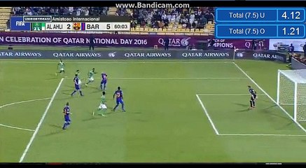 Aseri M. - GOAL - Al-Ahli Jeddah 2 - 5 Barcelona - 2016-12-13