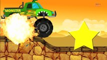 Monster Truck Destroyer Shapes | Learn Shapes