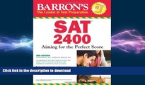 Audiobook Barron s SAT 2400: Aiming for the Perfect Score