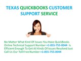  1-855-755-0044 Texas QUICKBOOKS CUSTOMER SUPPORT SERVICE