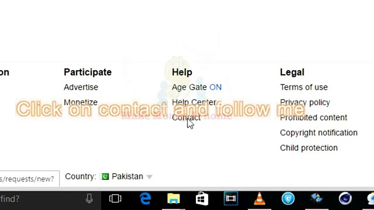 how to verify your dailymotion channel