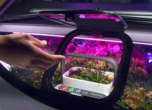 This car of the future comes with its own urban garden