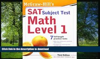 Read Book McGraw-Hill s SAT Subject Test Math Level 1, 3rd Edition (Sat Subject Tests)