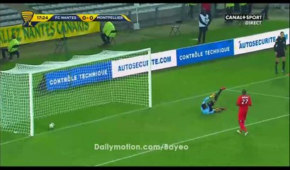 Emiliano Sala Goal HD - Nantes 1-0 Montpellier - 13.12.2016