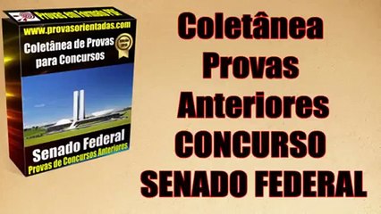 Provas Concurso Senado Federal