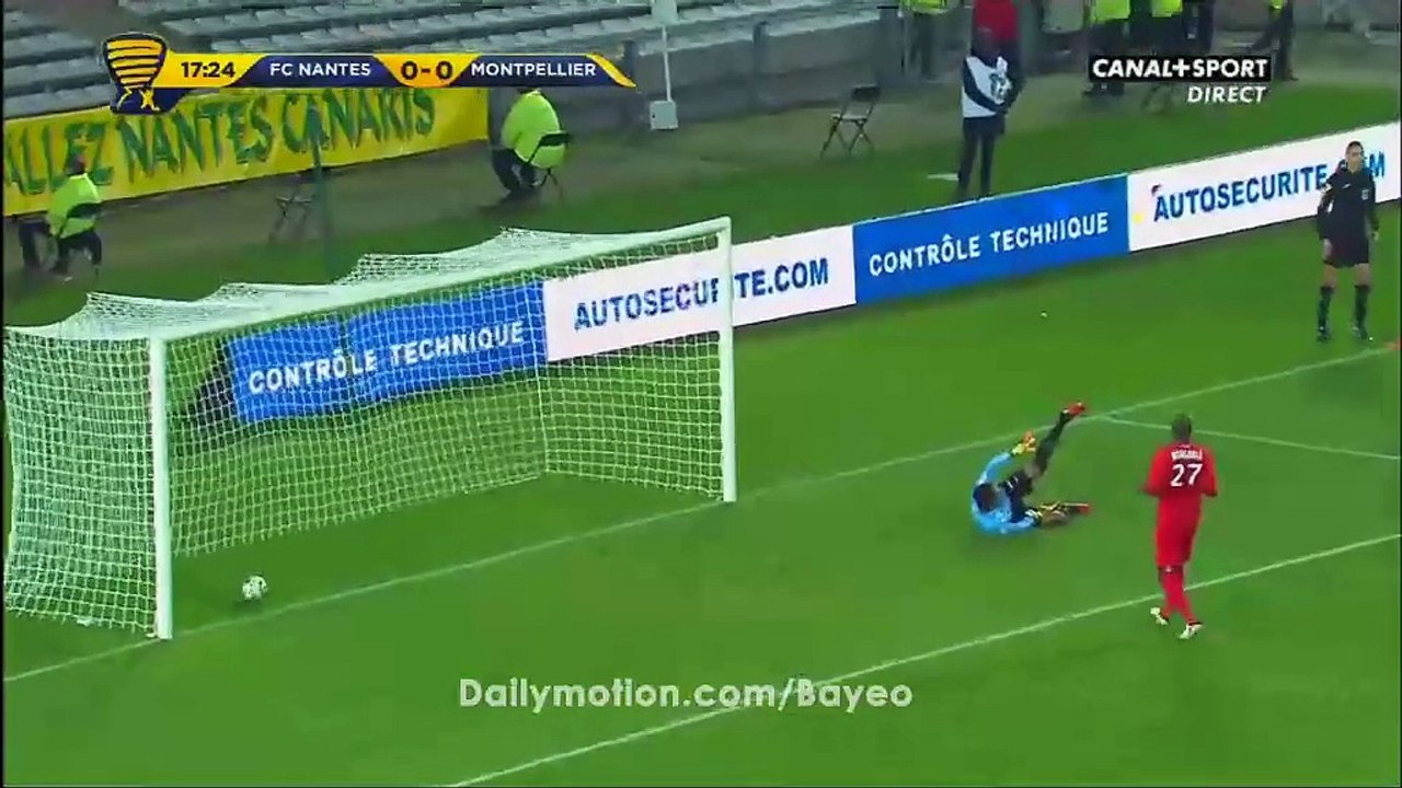 Emiliano Sala Goal HD - Nantes 1-0 Montpellier - 13.12.2016