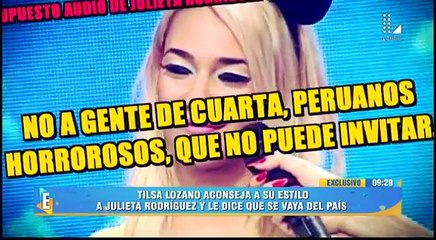 Tilsa destruye a Julieta por insultar a peruanos