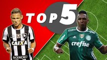 Top 5: Os jogadores que extravasaram nas comemorações no Brasileirão 2016