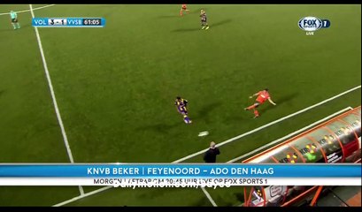 Kevin van Kippersluis Goal HD - Volendam 4-1 VVSB - 13.12.2016 KNVB Beker