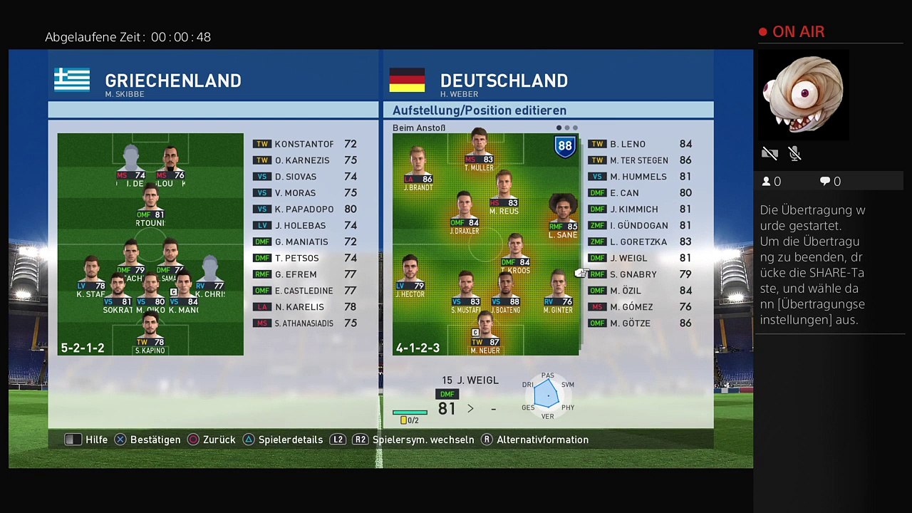 PS4-Live-Übertragung von janbarneyawesome