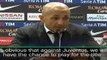 Spalletti in determined mood ahead of Juventus clash