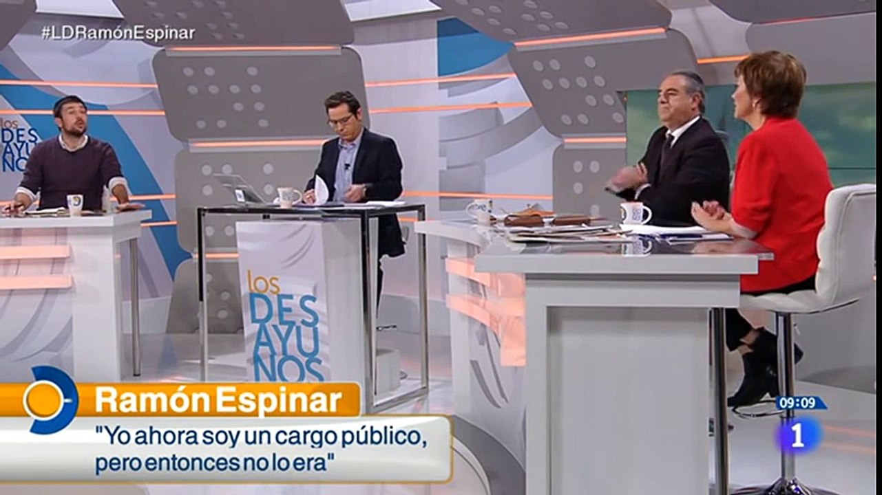 RAMÓN ESPINAR Podemos Entrevista en Los Desayunos 08 11 2016