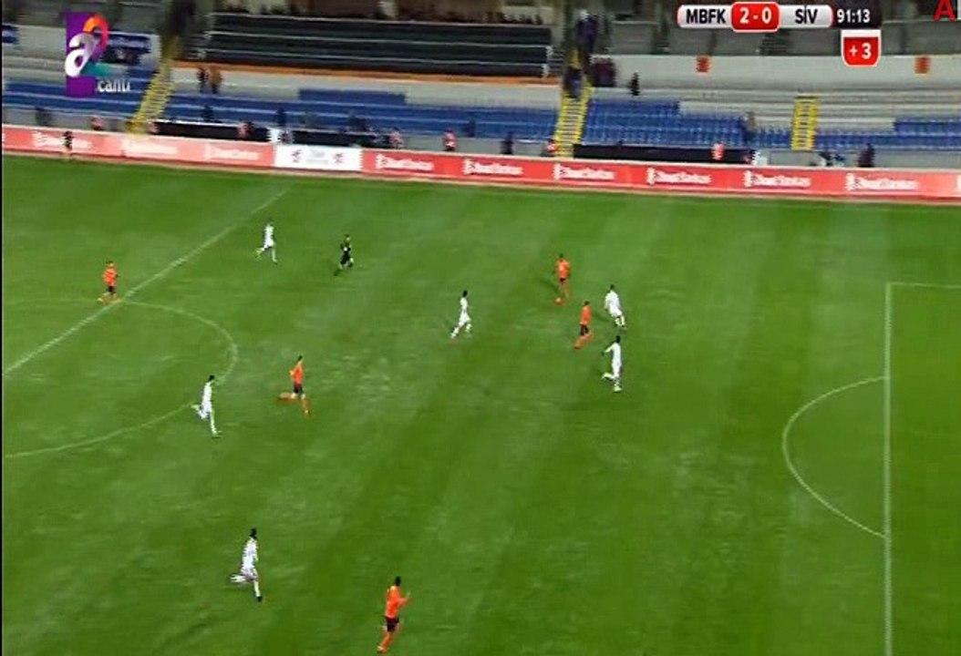 Stefano Napoleoni Goal HD - Basaksehir	2-0	Sivasspor 13.12.2016