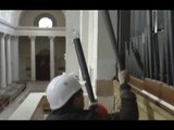 Camerino (MC) - Terremoto, recupero registro organo in basilica San Venanzio (13.12.16)