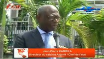 Jean-Pierre Kambila, directeur adjoint de cabinet de Kabila, rétorque que ces sanctions de l'Union Européenne n'aura aucun effet