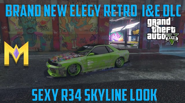 GTA 5 Online DLC - NEW Elegy Retro Car - New Elegy Retro Spending Spree + Showcase Elegy Retro DLC