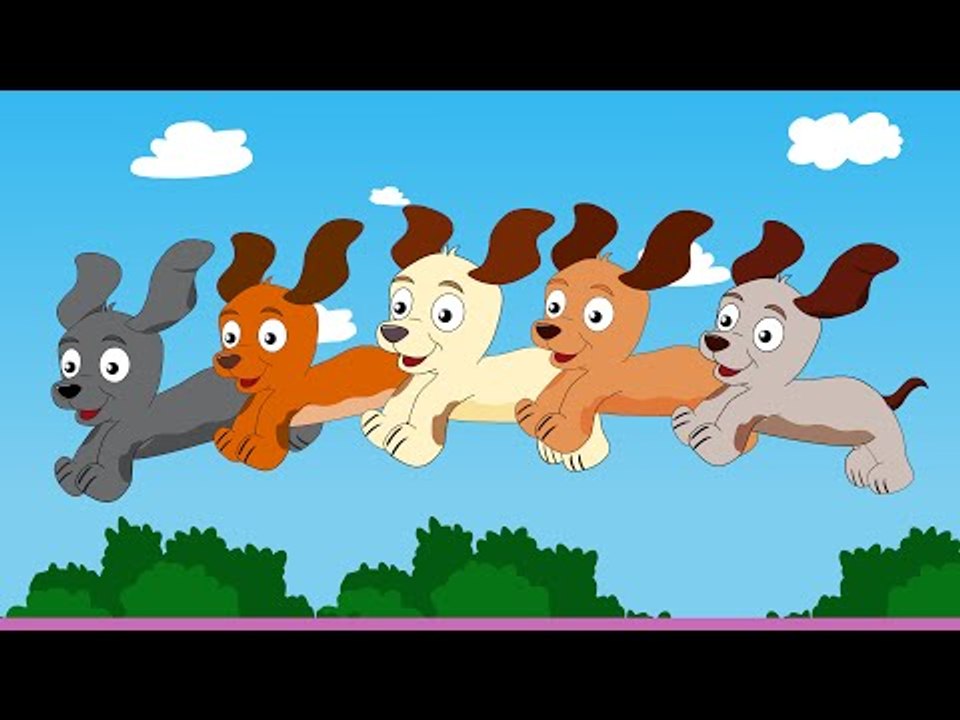 Five Little Puppies | Orginal Rhymes