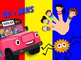 The Wheels On The Bus | Finger Family | Five Little Monkeys | Kids Rhymes